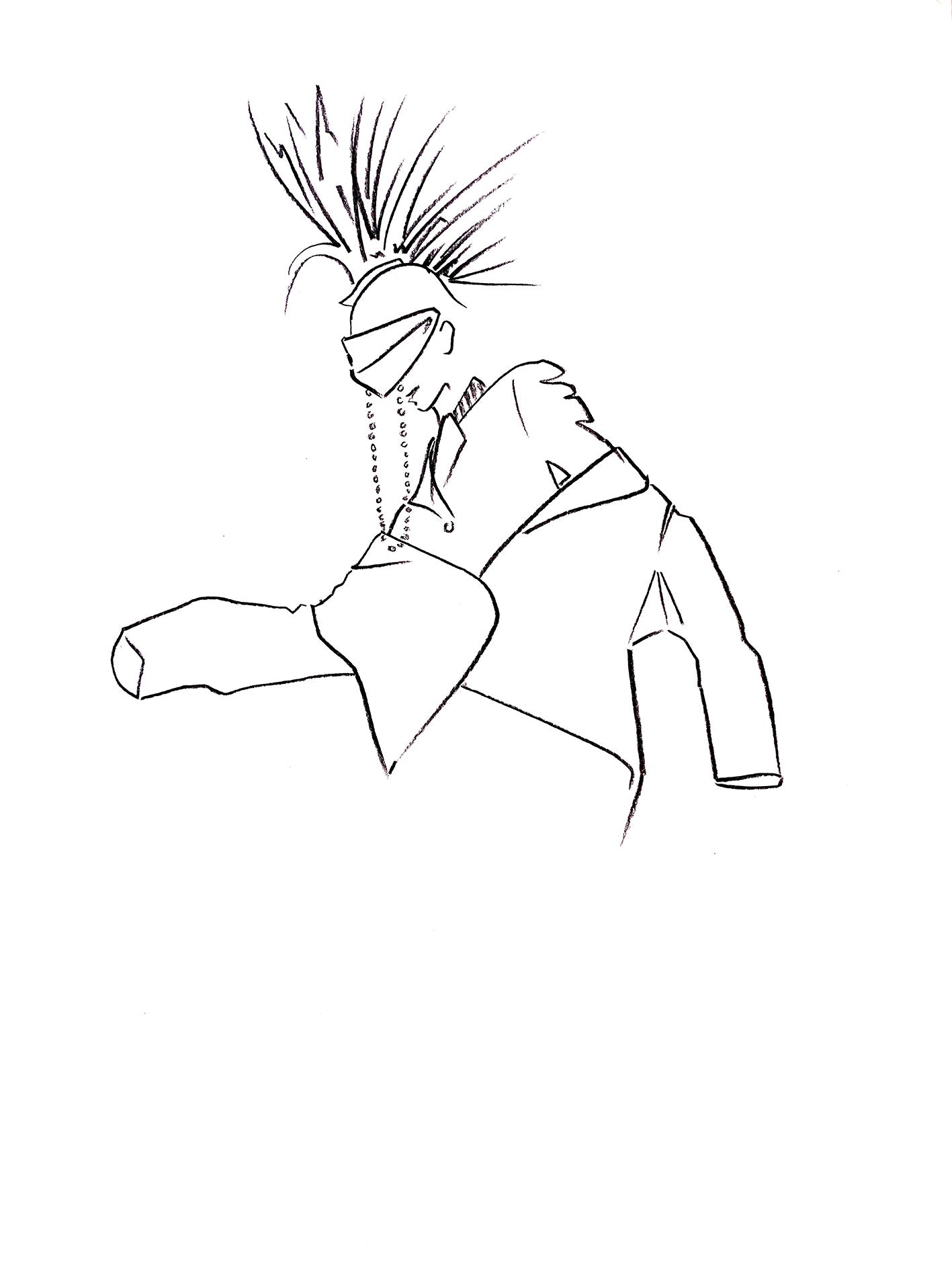 'Mohawk, Out Out!' by Melanie Walker